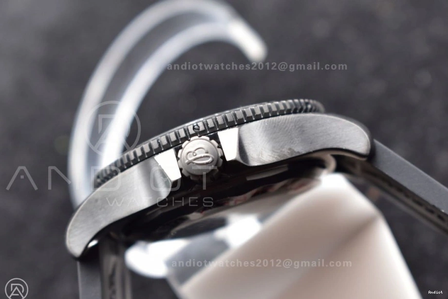 A Black Dial Black 1171 1:1 Superocean Black Best On Edition TF Automatic Strap 44 Rubber Bezel BestValue 0713